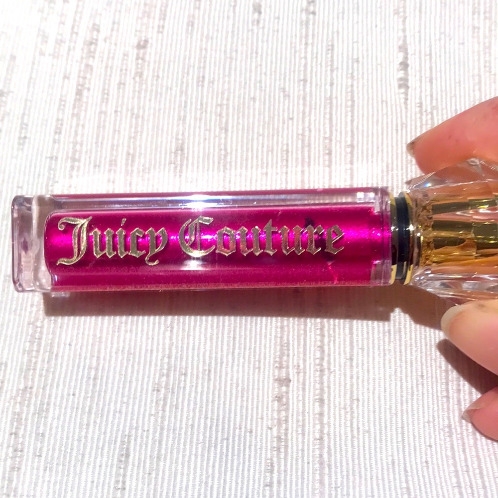 Juicy Couture metallic lip lacquer